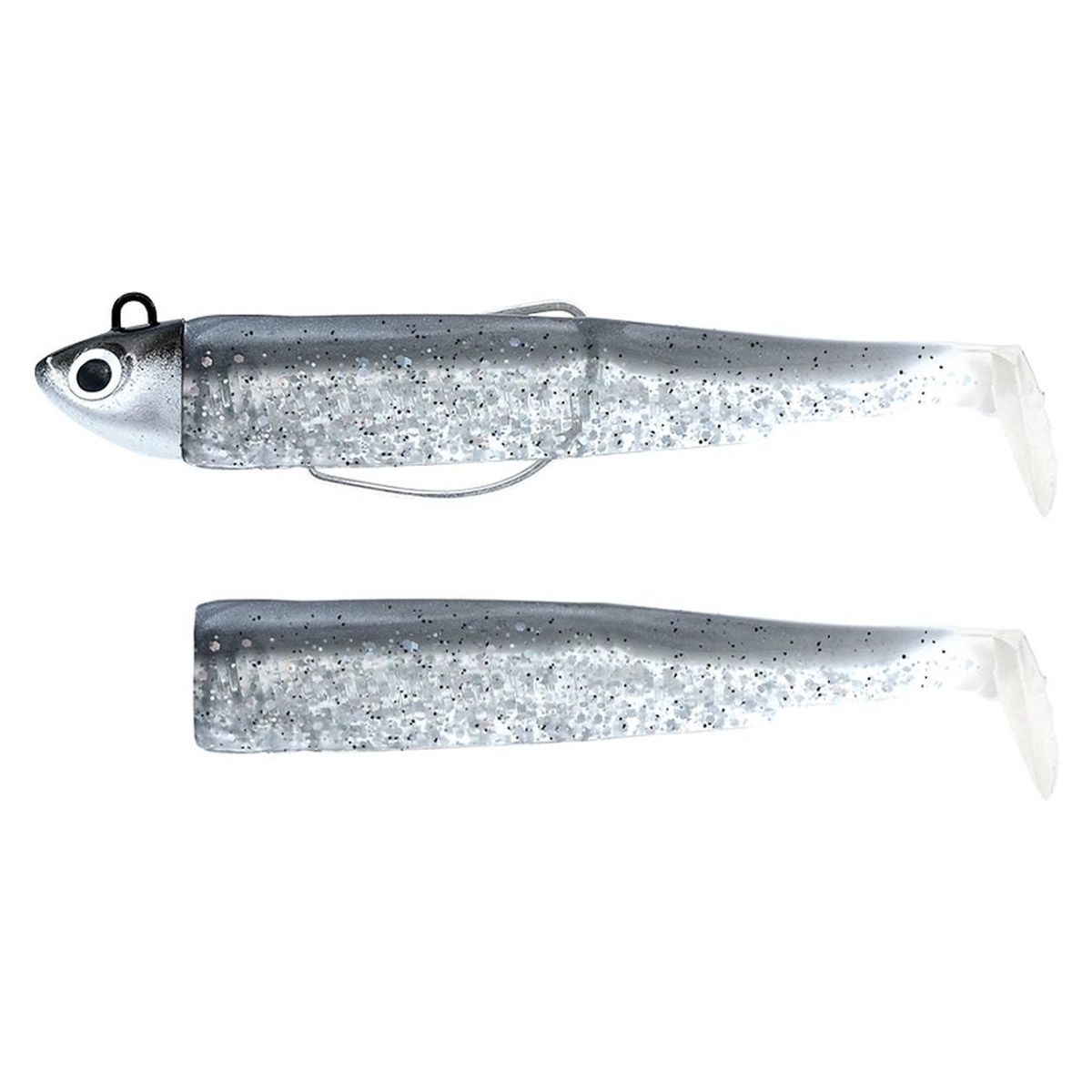 Black Minnow 120mm No 3 Combo Search 18gr Silver Strike